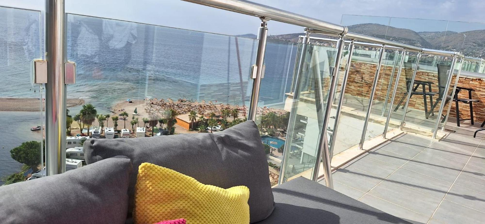 Апартаменти Sadet'S Penthouse Saranda Екстер'єр фото