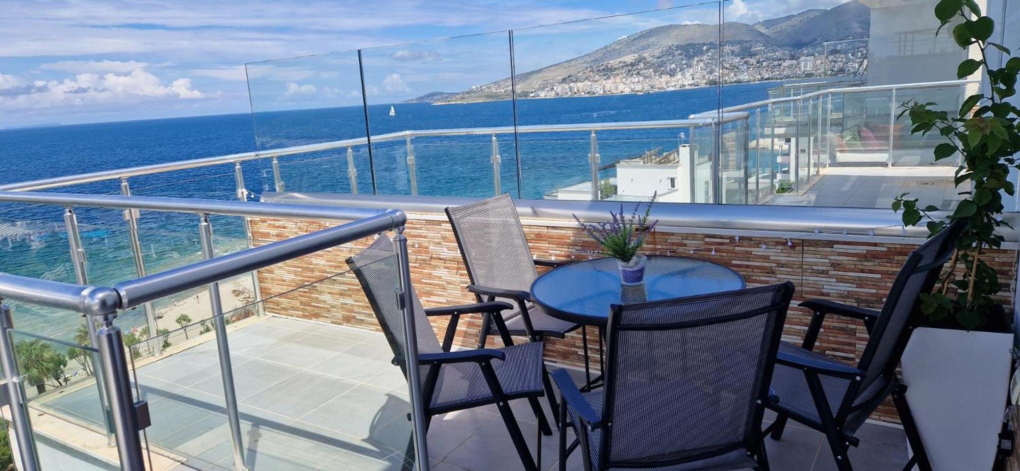 Апартаменти Sadet'S Penthouse Saranda Екстер'єр фото