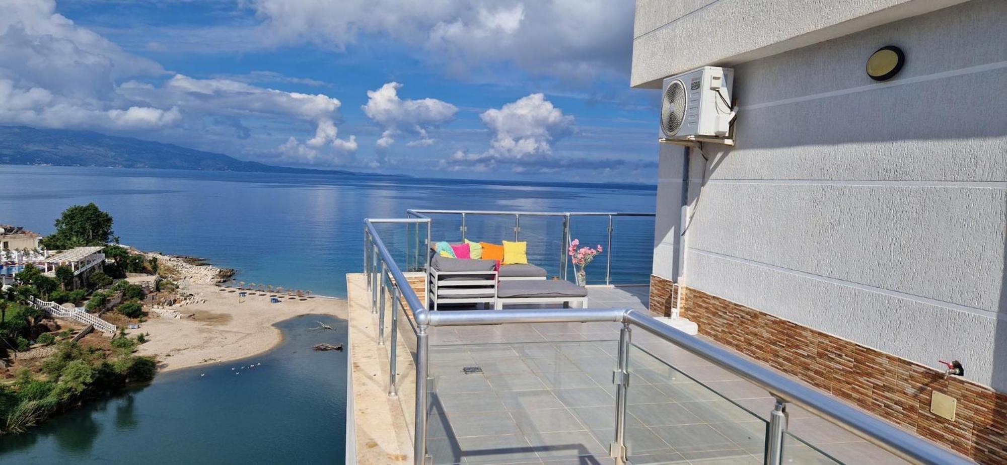 Апартаменти Sadet'S Penthouse Saranda Екстер'єр фото