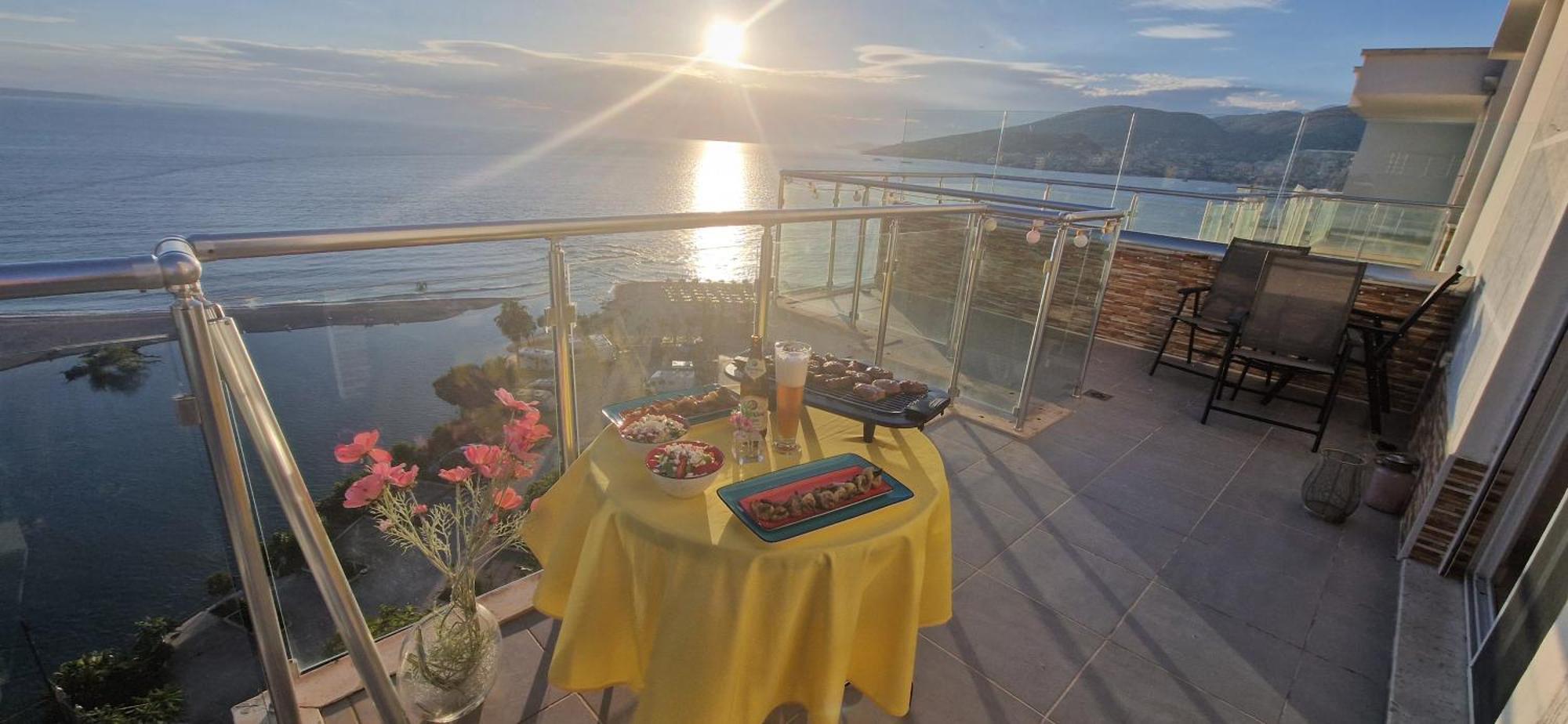 Апартаменти Sadet'S Penthouse Saranda Екстер'єр фото